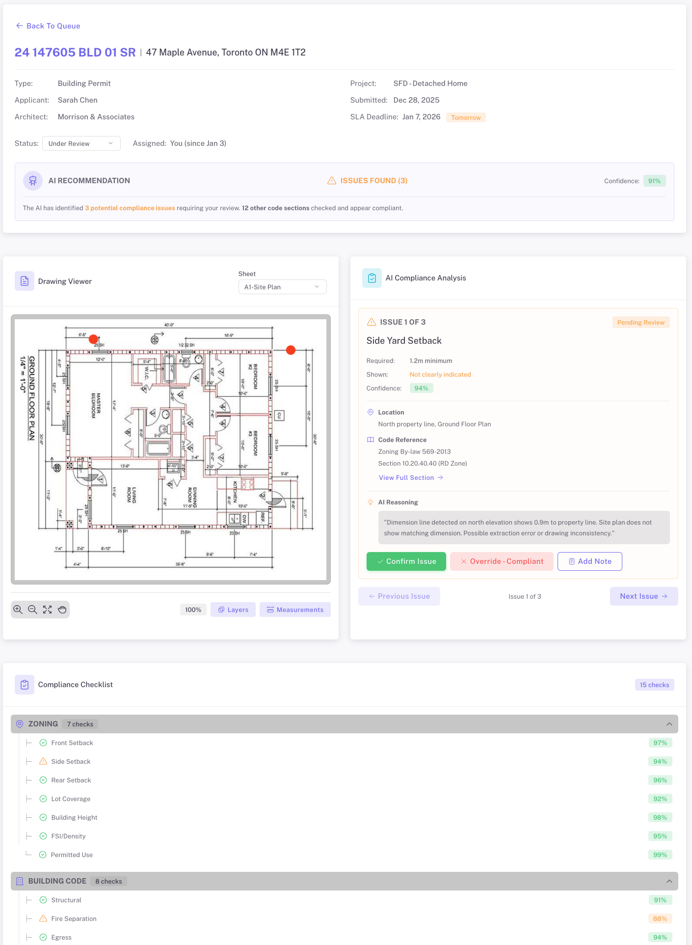 Staff Application Review